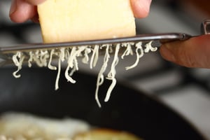 Hard cheese shredded